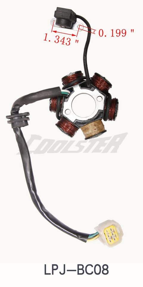 Alternator, Stator, Magneto for ATV (Post-2017) (ALT-2) (LPJ-BC08)