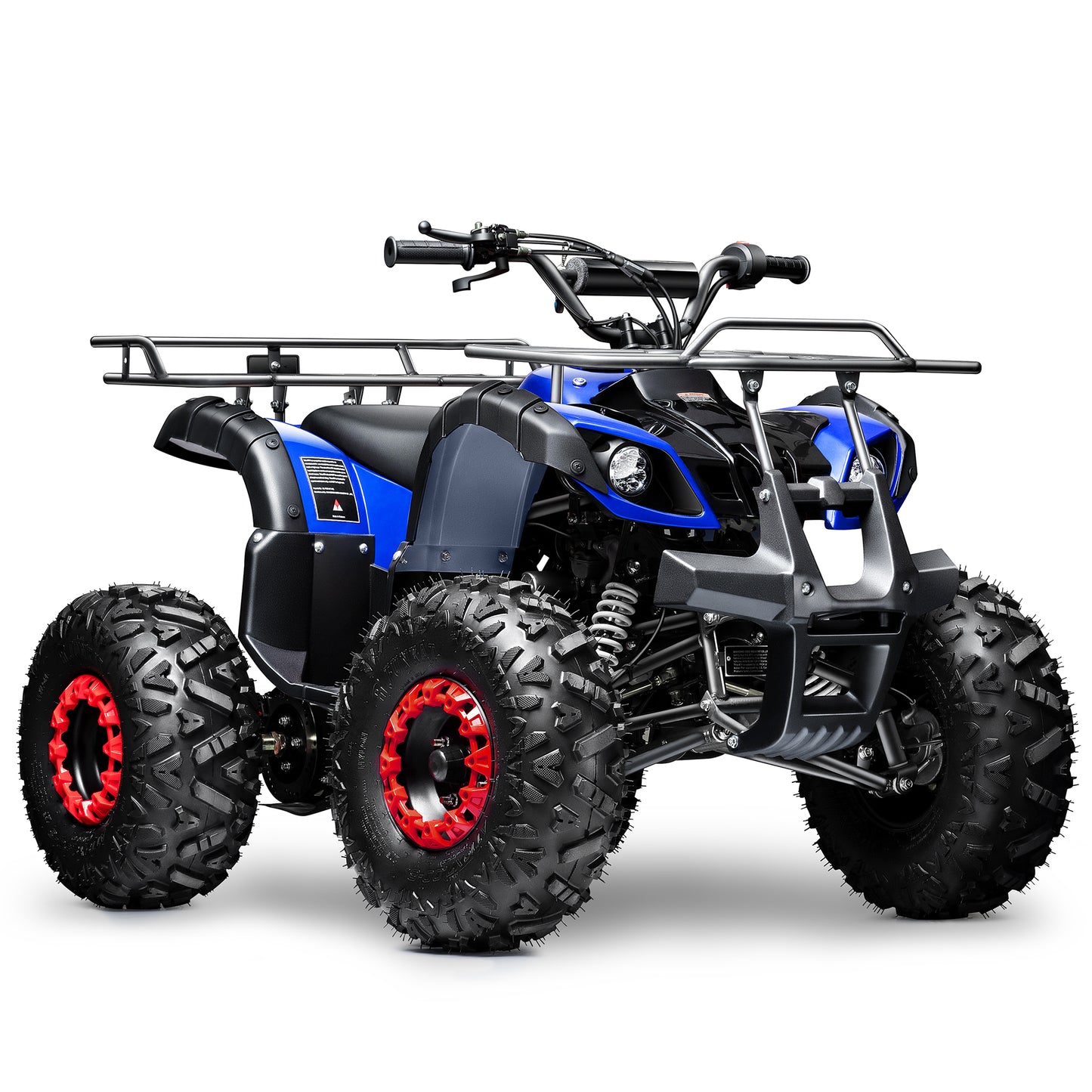 Gas 125cc ATV Quad 4 Wheeler ATV with Off-Road Tires - 220lbs Weight Capacity - Tested and Fully Assembled