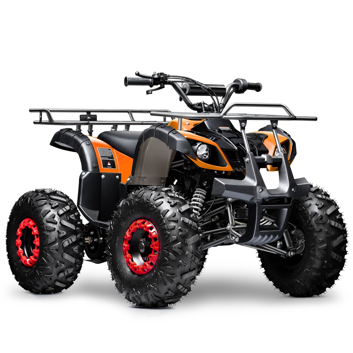 Gas 125cc ATV Quad 4 Wheeler ATV with Off-Road Tires - 220lbs Weight Capacity - Tested and Fully Assembled