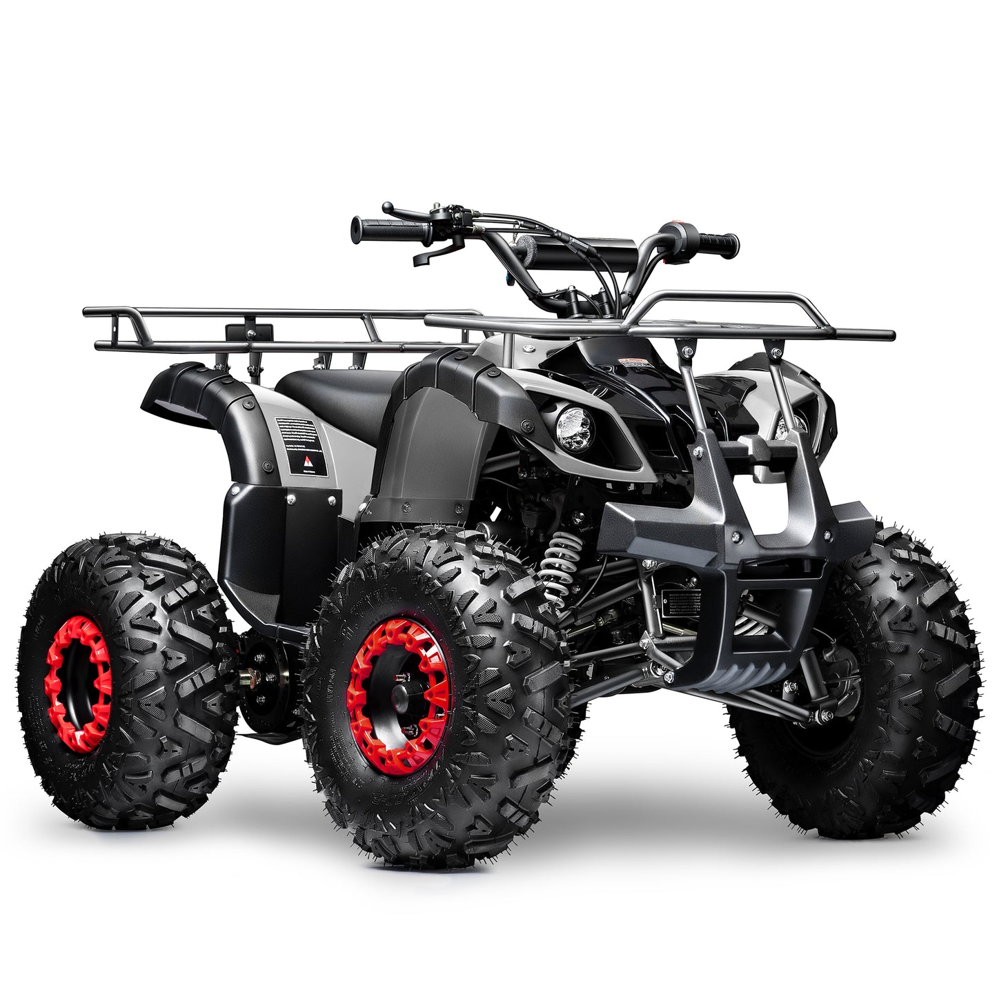 Gas 125cc ATV Quad 4 Wheeler ATV with Off-Road Tires - 220lbs Weight Capacity - Tested and Fully Assembled