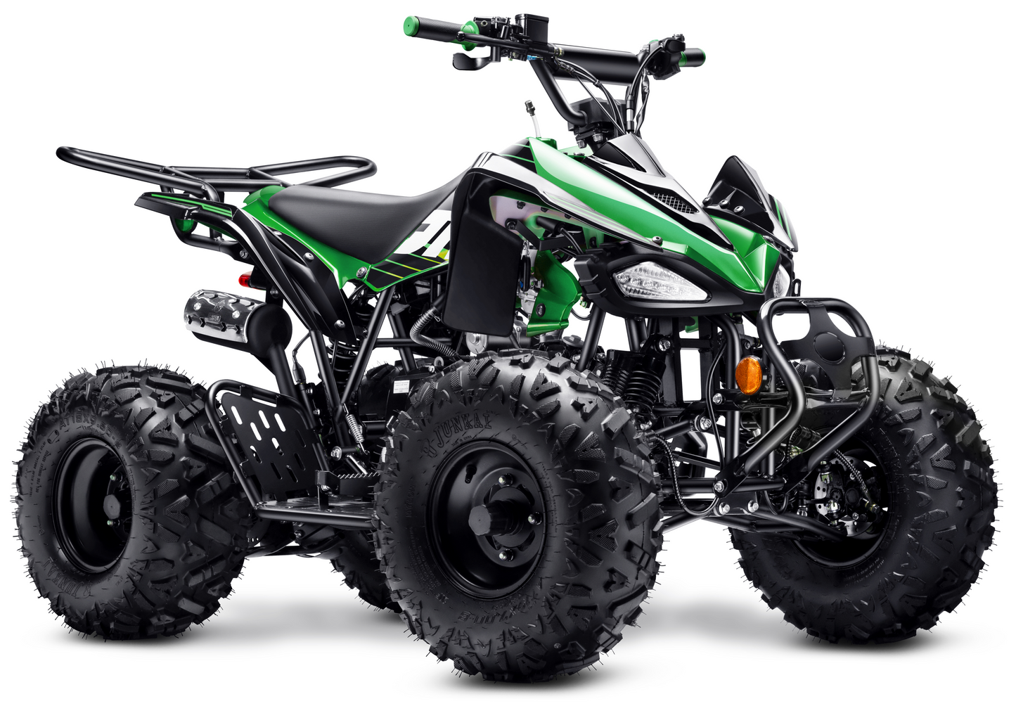 125cc ATV with Reverse Four Wheeler Gas Powered 4 Wheeler Quad with Headlights - Big 19"/18"Tires (Fully Assembled)