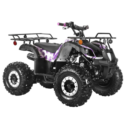 125cc ATV Gas Powered Four Wheeler Quad - Tested and Fully Assembled