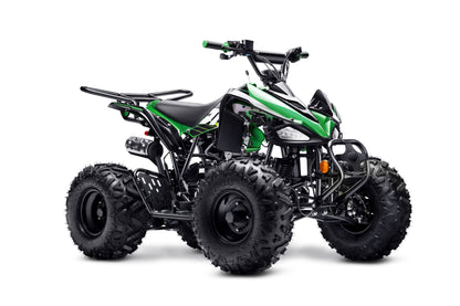 125cc ATV with Reverse Four Wheeler Gas Powered 4 Wheeler Quad with Headlights - Big 19"/18"Tires (Fully Assembled)