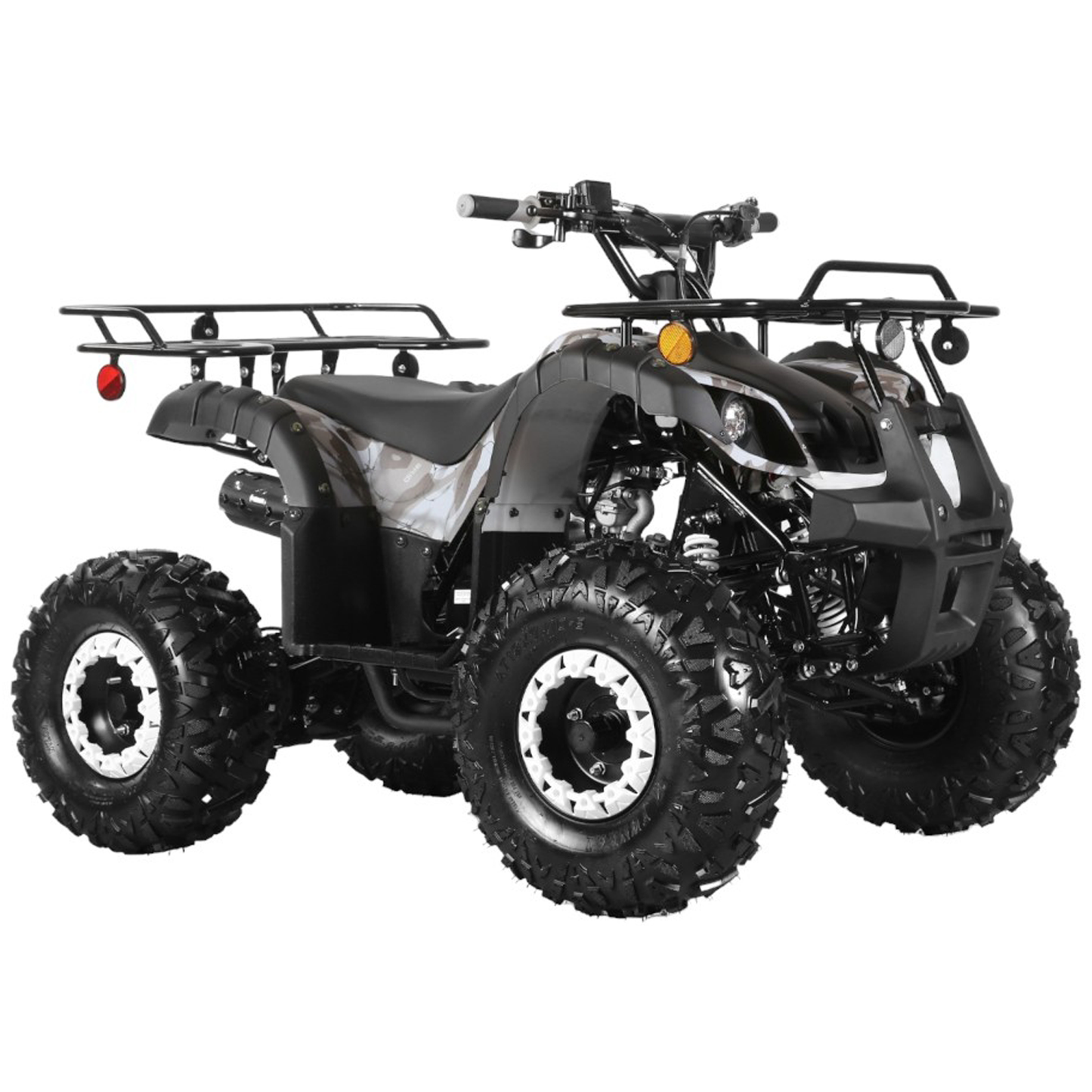 125cc ATV Gas Powered Four Wheeler Quad - Tested and Fully Assembled