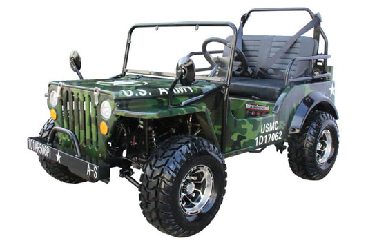 125cc Semi-Automatic Go-Kart Mini Jeep -