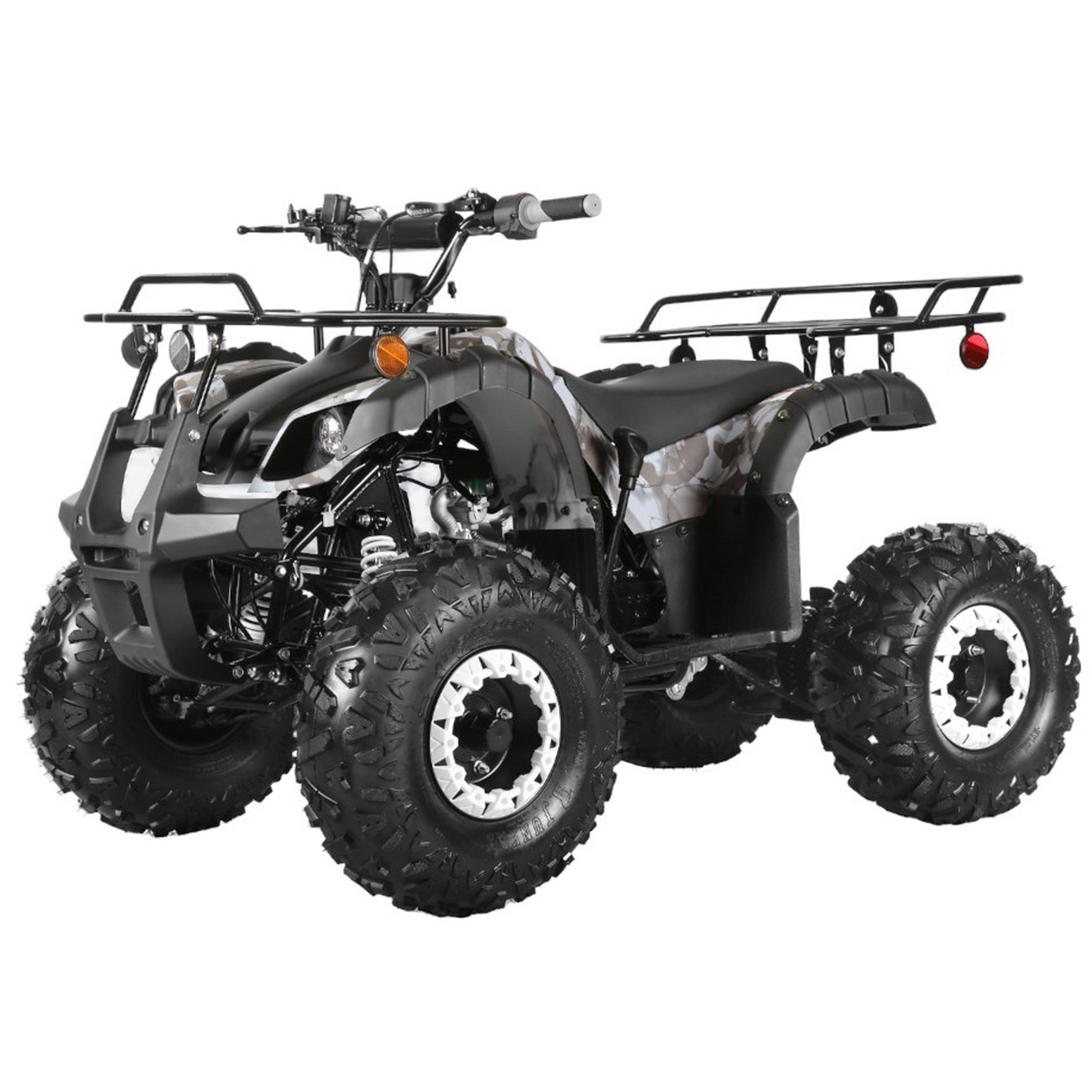 125cc ATV Gas Powered Four Wheeler Quad - Tested and Fully Assembled