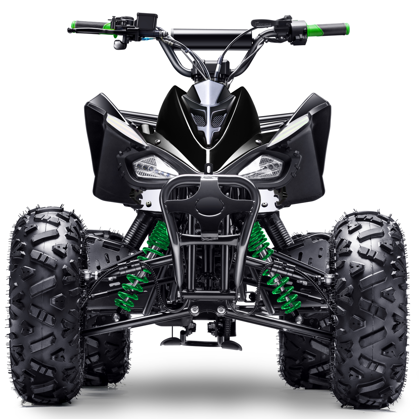 125cc ATV with Reverse Four Wheeler Gas Powered 4 Wheeler Quad with Headlights - Big 19"/18"Tires (Fully Assembled)