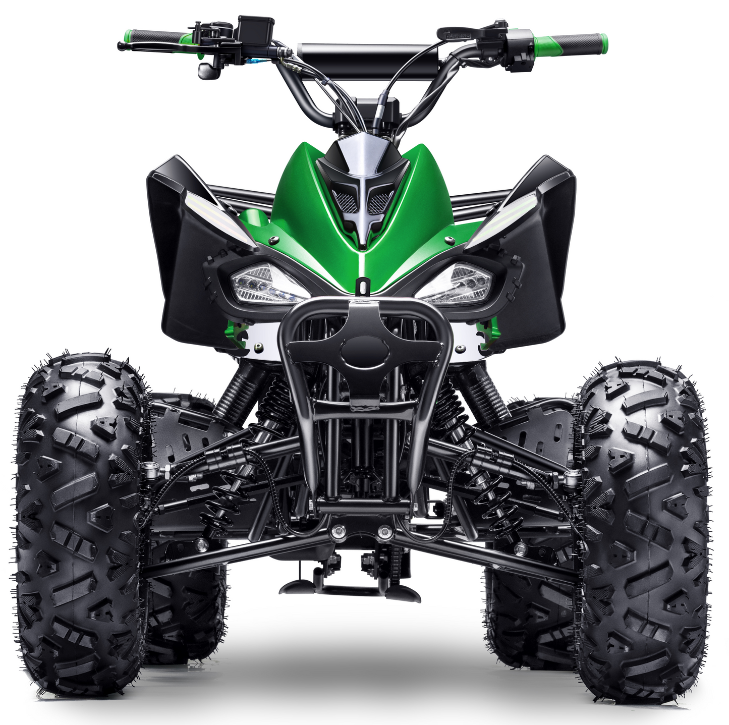 125cc ATV with Reverse Four Wheeler Gas Powered 4 Wheeler Quad with Headlights - Big 19"/18"Tires (Fully Assembled)