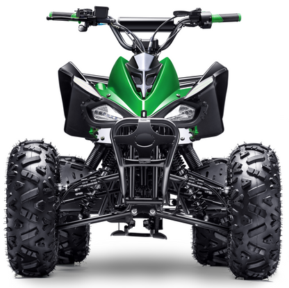 125cc ATV with Reverse Four Wheeler Gas Powered 4 Wheeler Quad with Headlights - Big 19"/18"Tires (Fully Assembled)