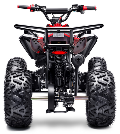 125cc ATV with Reverse Four Wheeler Gas Powered 4 Wheeler Quad with Headlights - Big 19"/18"Tires (Fully Assembled)