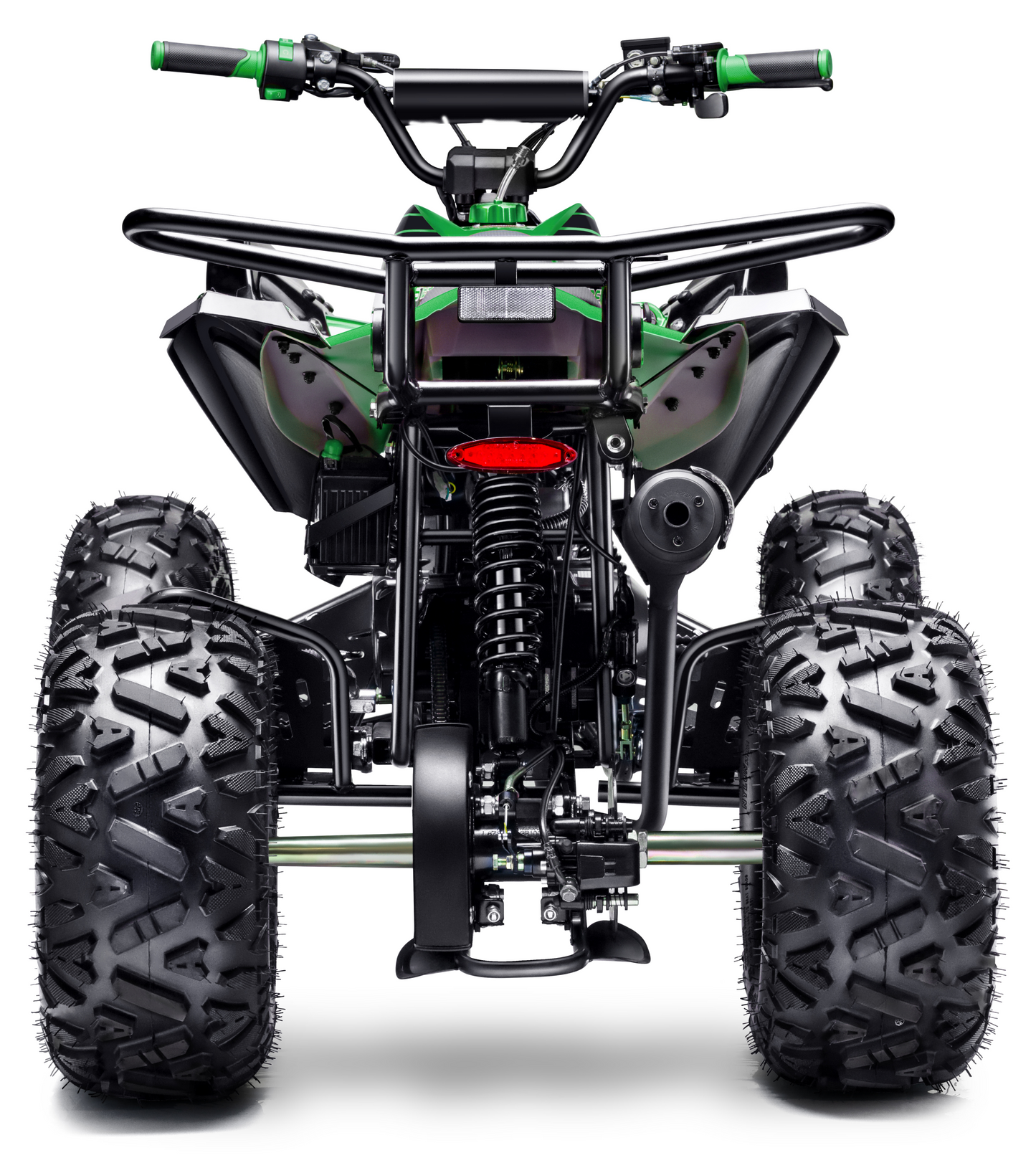 125cc ATV with Reverse Four Wheeler Gas Powered 4 Wheeler Quad with Headlights - Big 19"/18"Tires (Fully Assembled)