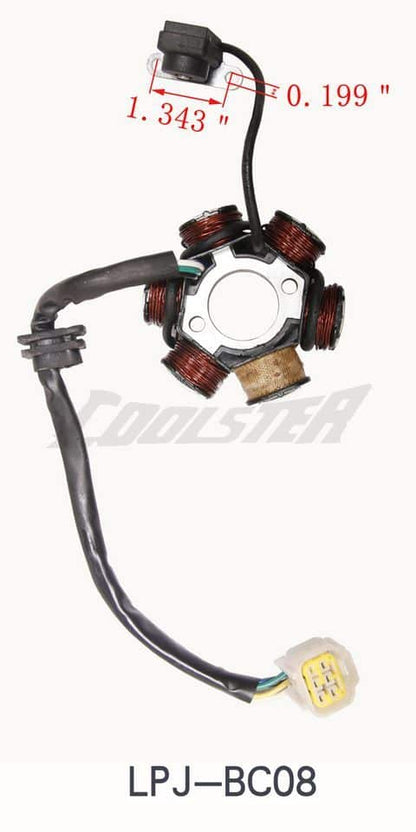 Alternator, Stator, Magneto for ATV (Post-2017) (ALT-2) (LPJ-BC08)