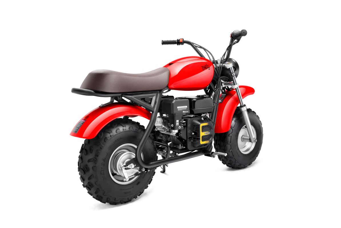 Off Road Motorcycle 196cc Mini Bike Gas Power Trail Bike Dirt Bike for Youths Adults Over Ages 15, EPA/CARB Approved