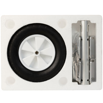Inflatable Boat Wheel Launch Kit Transom Stainless Steel Launching Wheels and Tires
