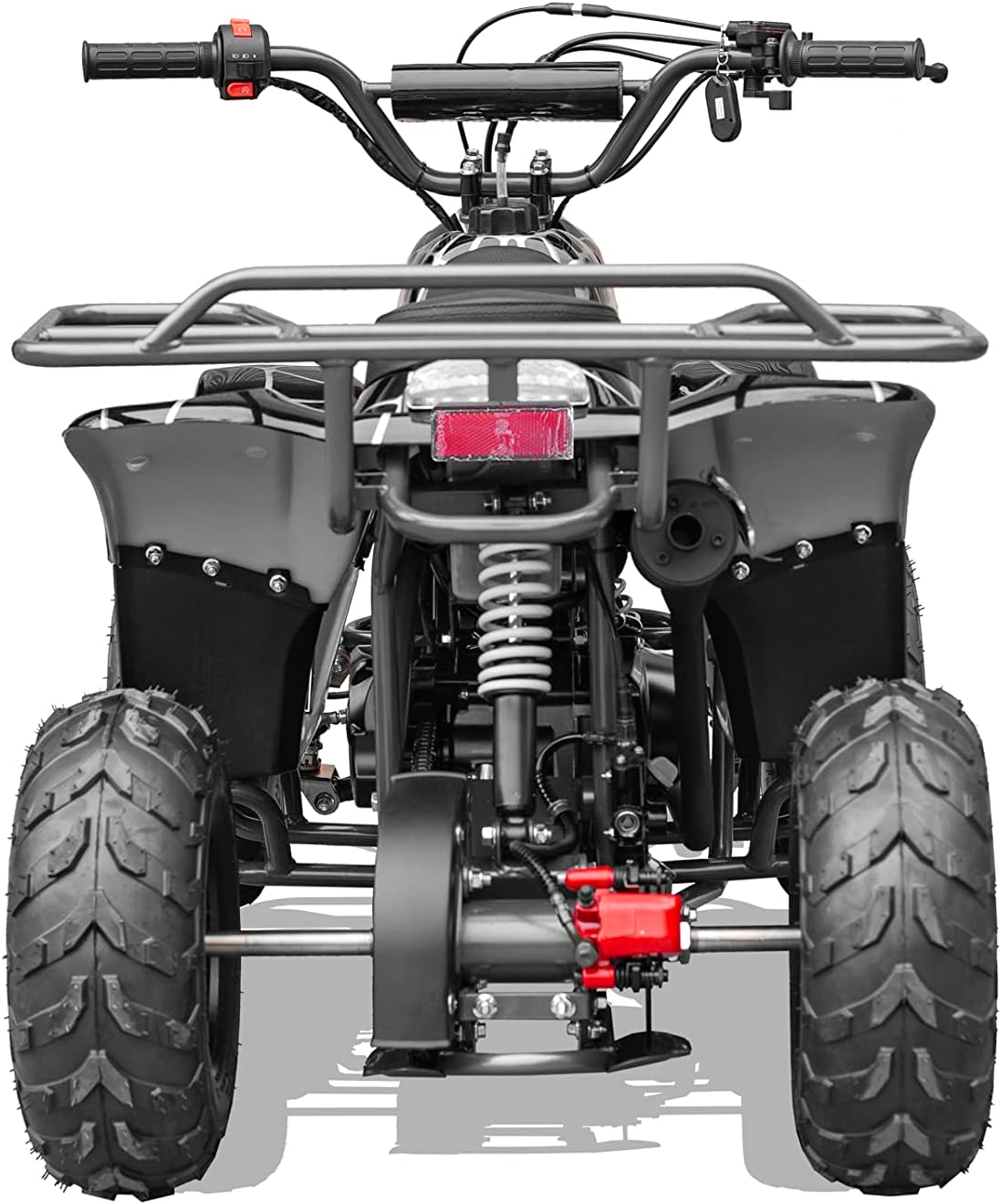 GAS 110cc ATV Quad 4 Wheeler Four Wheelers with Off-Road Tires (Spider Design)